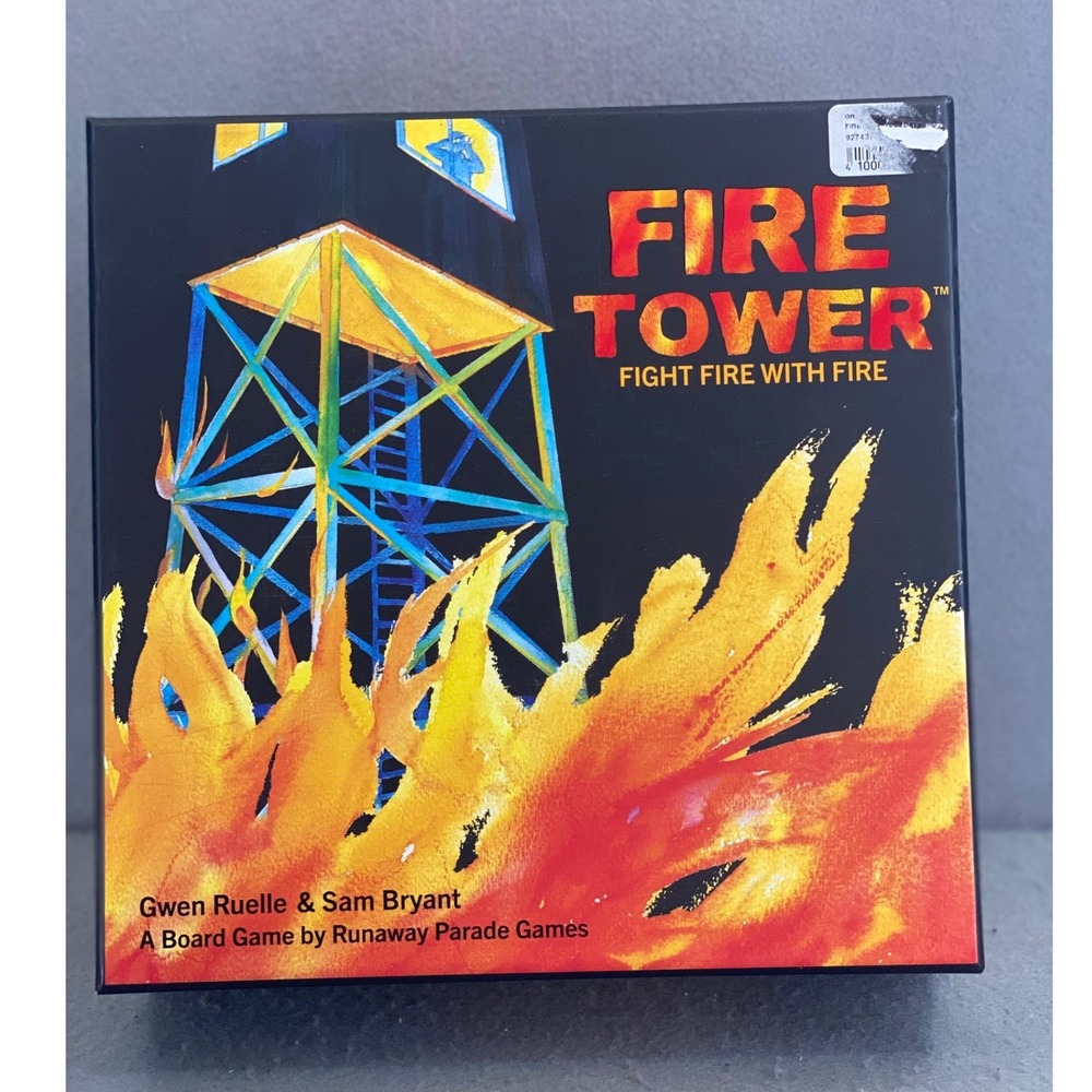 Fire Tower Board Game Runaway Parade Games Fight Fire With Fire 2-4 Players